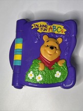 Disney Winnie The Pooh Talking Fun ABC's Electronic Interactive Learning Book