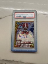 Ryan Williams Bowman U Gold Shimmer auto /50🔥🔥🔥🔥🔥
