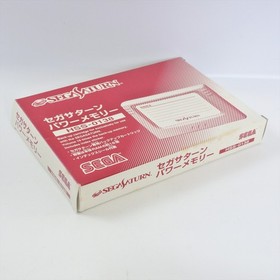 Sega Saturn Official WHITE POWER MEMORY HSS-0138 Boxed 3257 ss