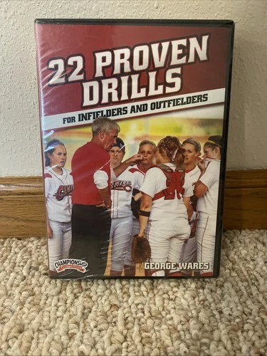 "22 Proven Drills" Infield & Outfield Championship Productions George Wares