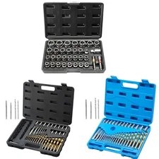 Bolt Extractor Screw Extractor Set with Drill Bit Set 48/35/29pc with Case