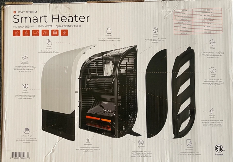 Calentador Wifi Inteligente Interior Heat Storm 1500w Foto 4 de 4