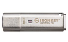 Image of Kingston IronKey Locker+ 50 USB Flash Drive XTS-AES Encrypted for Data Protectio