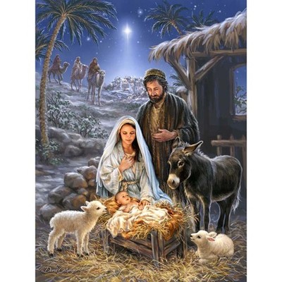 Diamond Art Club A Savior is Born Diamond Painting