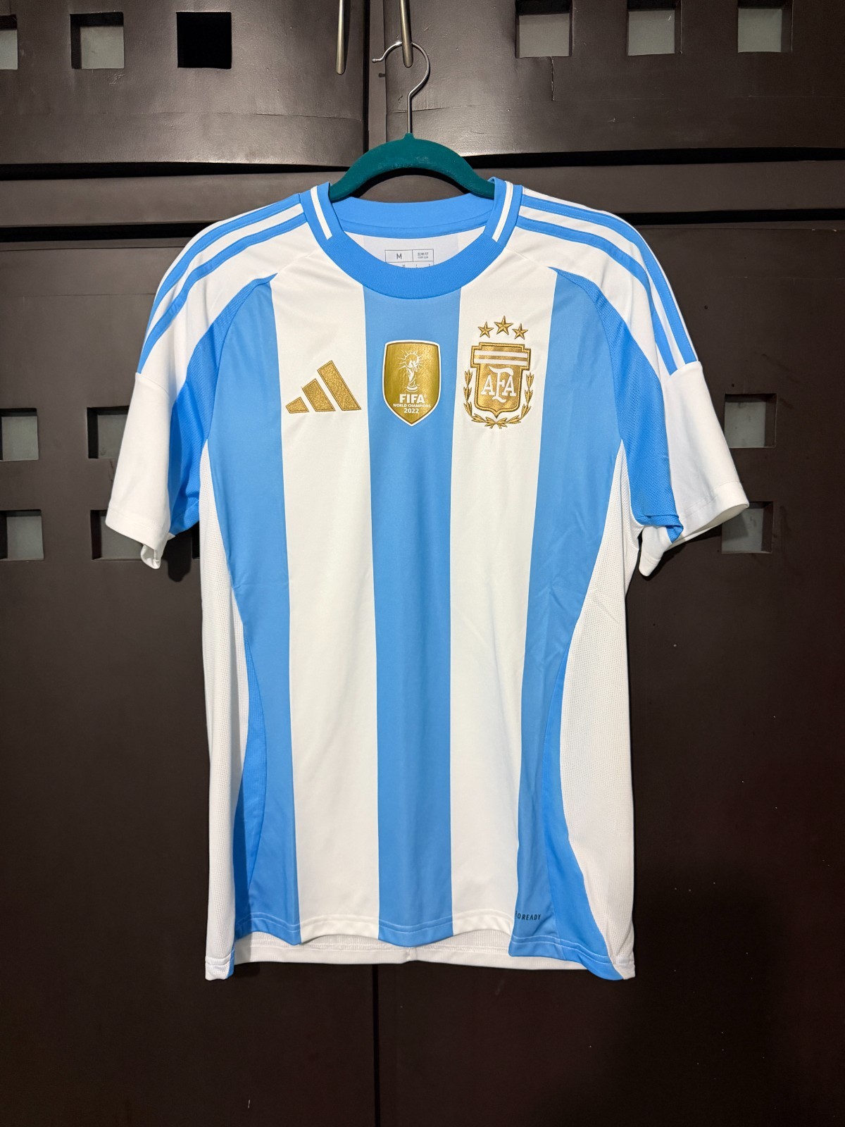 FIFA ADIDAS 2022 Argentina 2022 World Champions Jersey - MEDIUM