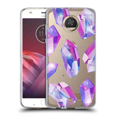 HEAD CASE DESIGNS ULTRA VIOLET PATTERNS SOFT GEL CASE FOR MOTOROLA PHONES 2