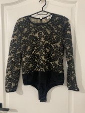 Women True Decadence Bodysuit Beige Polyester 38