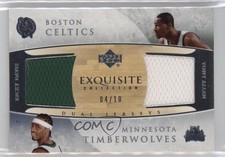 2005 Exquisite Collection Dual Jerseys 4/10 Tony Allen Ricky Davis #DJ-DA 0fz1