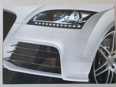 2 Werksfotos ''Audi TT RS Coupé 2. Generation'' 2009 +Text in Vorab-Pressemappe