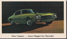 1970 Chevrolet Camaro Ss 396 Dealer Postcard 1970 Chevrolet Camaro Ss 396 Dealer Postcard