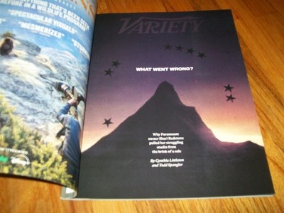 JUNE 2024 - VARIETY MAGAZINE - WHAT WENT WRONG (WITH PARAMOUNT)?- BRAND NEW!