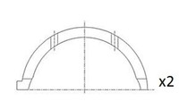 FAI Autoparts Distanzscheibe Kurbelwelle BT3043-STD FüR Landrover Discovery L550