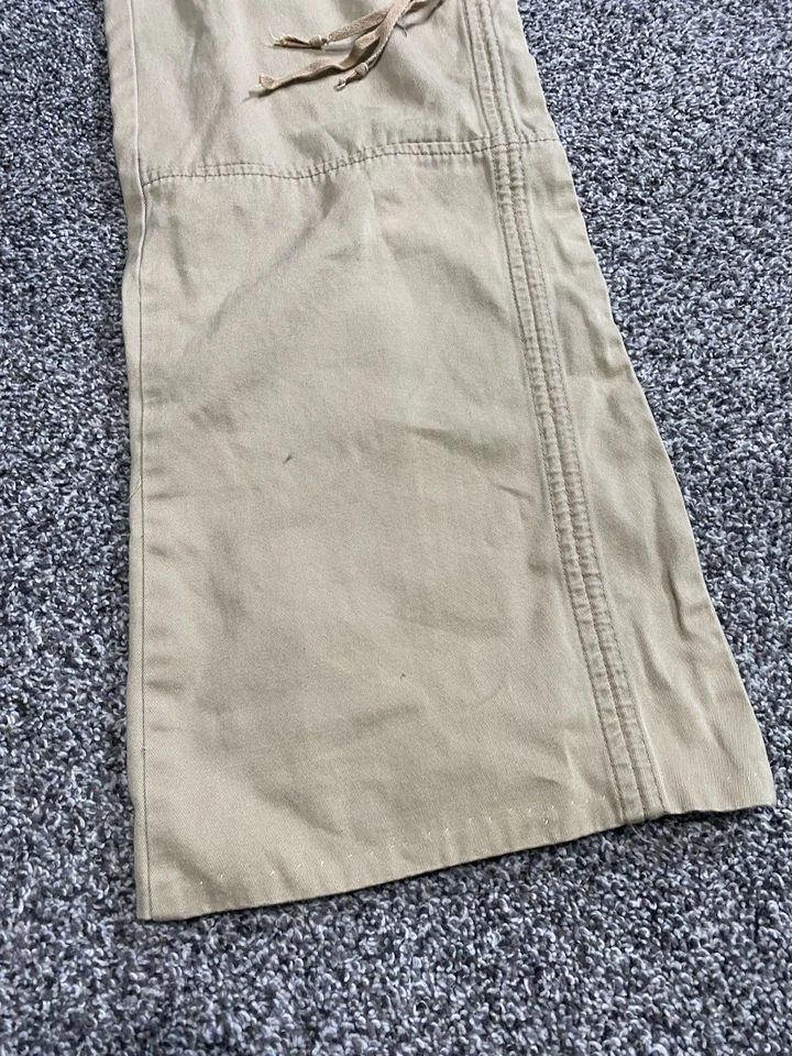 Vintage Da Nang Pants Womens 34x28  Embroidered Dragon Button Fly Y2K Cargo - Image 4 of 4