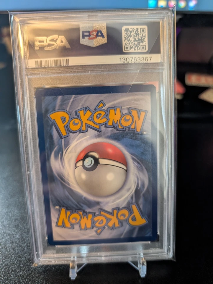 Mega Lopunny & Jigglypuff GX Alternate Full Art 226/236 Sm-Cosmic Eclipse PSA 8 - Image 2 of 2