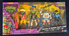 TMNT Mutant Mayhem Turtles In Disguise Party Pack figures 2023 Playmates Walmart