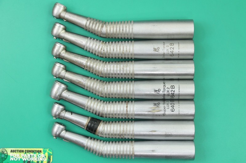 KAVO Assorted Contra Angle High Speeds (7pk) - HANDPIECE USA for REPAIR - Lot