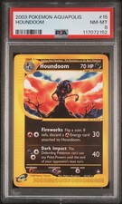 2003 POKEMON AQUAPOLIS #15 HOUNDOOM PSA 8 on eBay