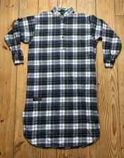 Vermont Flannel Company Plaid Nightgown One Size Prairie Sleep Night Shirt Plaid