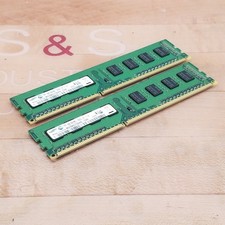 Lot of 2 Samsung M378B5773DH0-CH9 2GB DDR3 Memory Sticks, 1333 MHz - USED