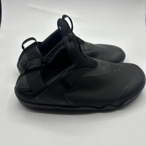 Nike Air Zoom Pulse Sneakers Men's 7 Triple Black Low Top Slip-On Comfort Shoe - Picture 4 of 7