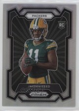 2023 Panini Prizm Rookie Variation Silver Prizm Jayden Reed #332 7a6