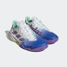 Adidas Barricade Low Lucid Blue Violet Fusion Women's Size 7.5 - HP7417