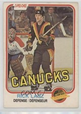 1981-82 O-Pee-Chee ( Pictured) Rick Lanz ( Pictured) Thomas Gradin #338 0au4