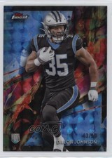2024 Topps Finest Common Blue Geometric Refractor 43/99 Dillon Johnson #72 15ik