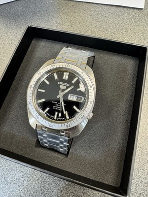 Seiko 5 Sports SKX Series 38.2mm Black Dial Steel Limited Edition