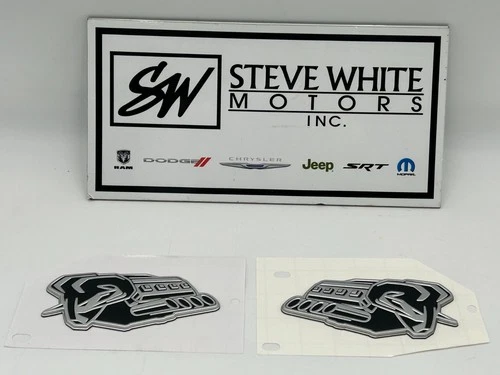 2026 Ram 1500 2500 5.7L V8 Hemi 3D Fender Emblem Satin Right Left Side Mopar OEM
