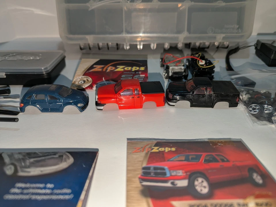 Zip Zaps Micro RC Lot Cars Bodies Remote Spare Parts, Read - Image 2 of 4