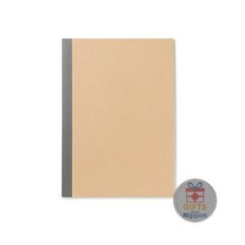 MUJI B5 Notebook 7mm Ruled 30 Sheets Thread Bound Plain Cover New