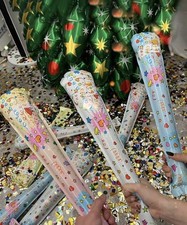 1 x Confetti Popper Cannon Sparker Inflatable handheld Wedding Birthday Party