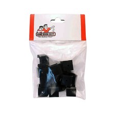 Wall Cue Rack Replacement Clip- Pointed - Set of 12