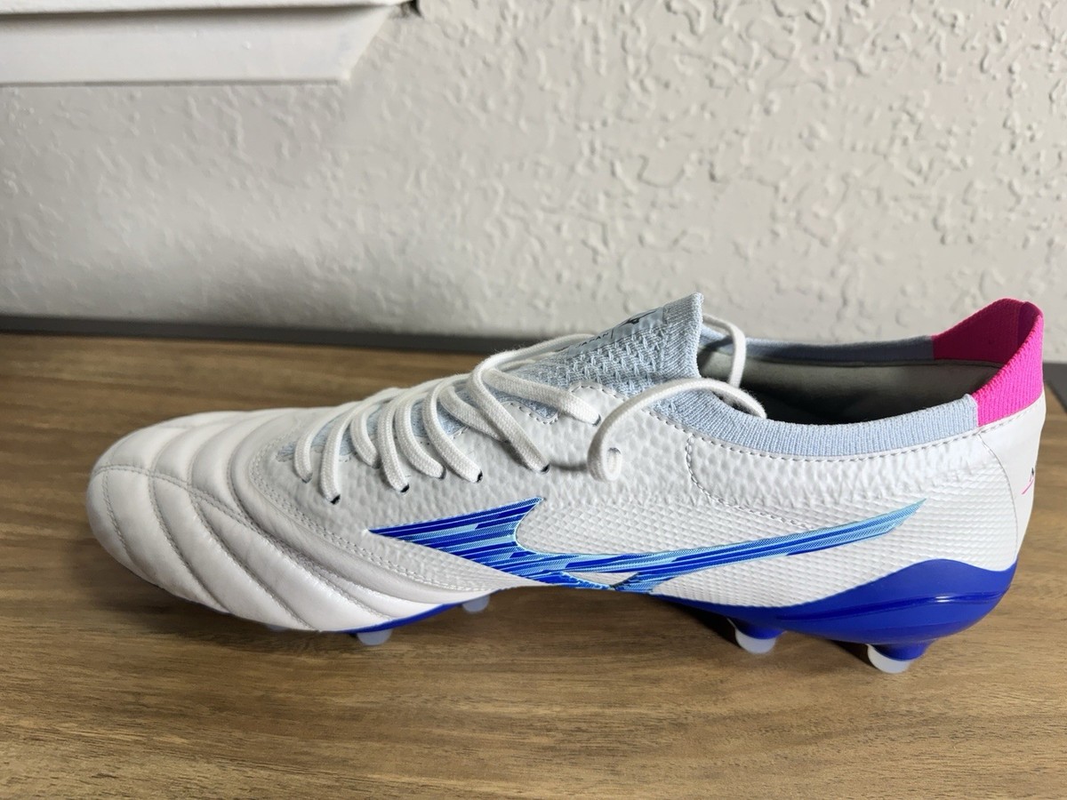 Mizuno MORELIA NEO IV βJAPAN Mizuno Morelia Neo IV β Made in Japan AG Soccer Cleats White US