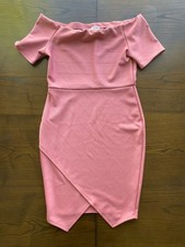 Fashion Nova Pink Bandage “Made For You” Dress size Large