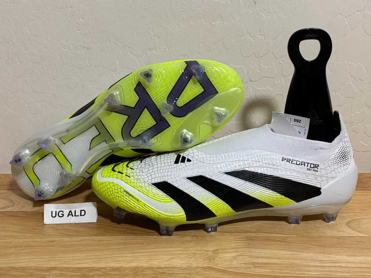 Adidas Predator Elite Laceless FG Soccer Cleats Radiant Blaze Pack Sz 9 JI1075 adidas Predator Elite Laceless FG Radiant Blaze Pack for  main image 4