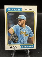 2023 Topps Heritage High Number SP - Wade Miley #703 Brewers Reds