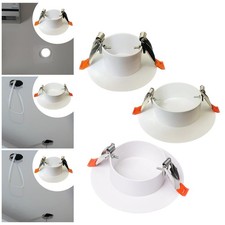 Springs Ceiling Cover Plate Recessed Easy Installation Compact Round Downlight