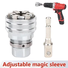 Upgraded Adjustable Universal Socket Wrench, Manual Socket Wrench, Multifunction