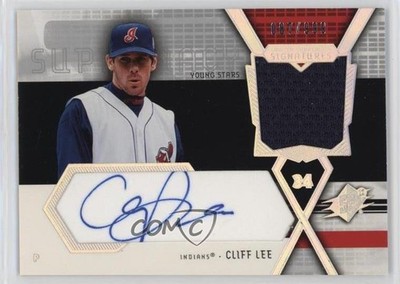2004 SPx Swatch Supremacy Signatures Young Stars /999 Cliff Lee #SS-CL Auto 18er