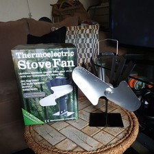 Thermoelektrischer Herdventilator. KEINE BATTERIE/STROMVERSORGUNG ERFORDERLICH in sehr gutem Zustand