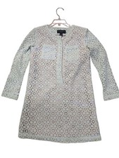 Victoria Beckham for Target Dress XS Mint Green Lace Overlay Shift