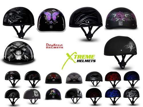 Daytona Skull Cap Helmet Slim Line 