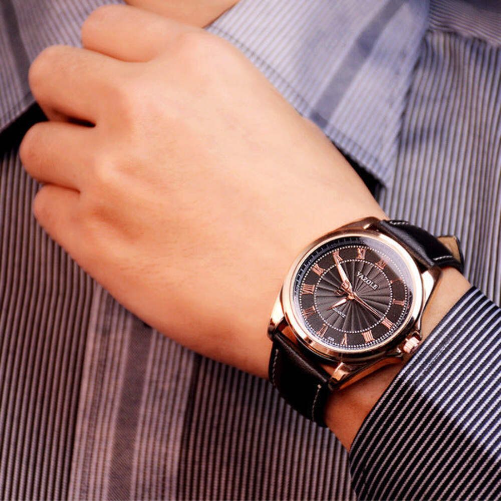 Men's Simple Cross-Border Watch - Elegant Timepiece for Any Occasion