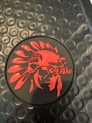 ONE7SIX PVC REDMAN Red Man TEAM PATCH ONE 7 SIX FORWARD