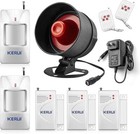 New ListingUpgraded Standalone Home Office Shop Security Alarm System Kit,Wireless Loud