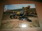 Original 1976 Yamaha Motorcycle Sales Brochure Yz125
