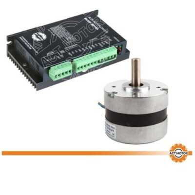 1Axis Brushless DC Motor 3000RPM 24VDC 57BL01 15W 41.5mm CNC Medical ACT Motor