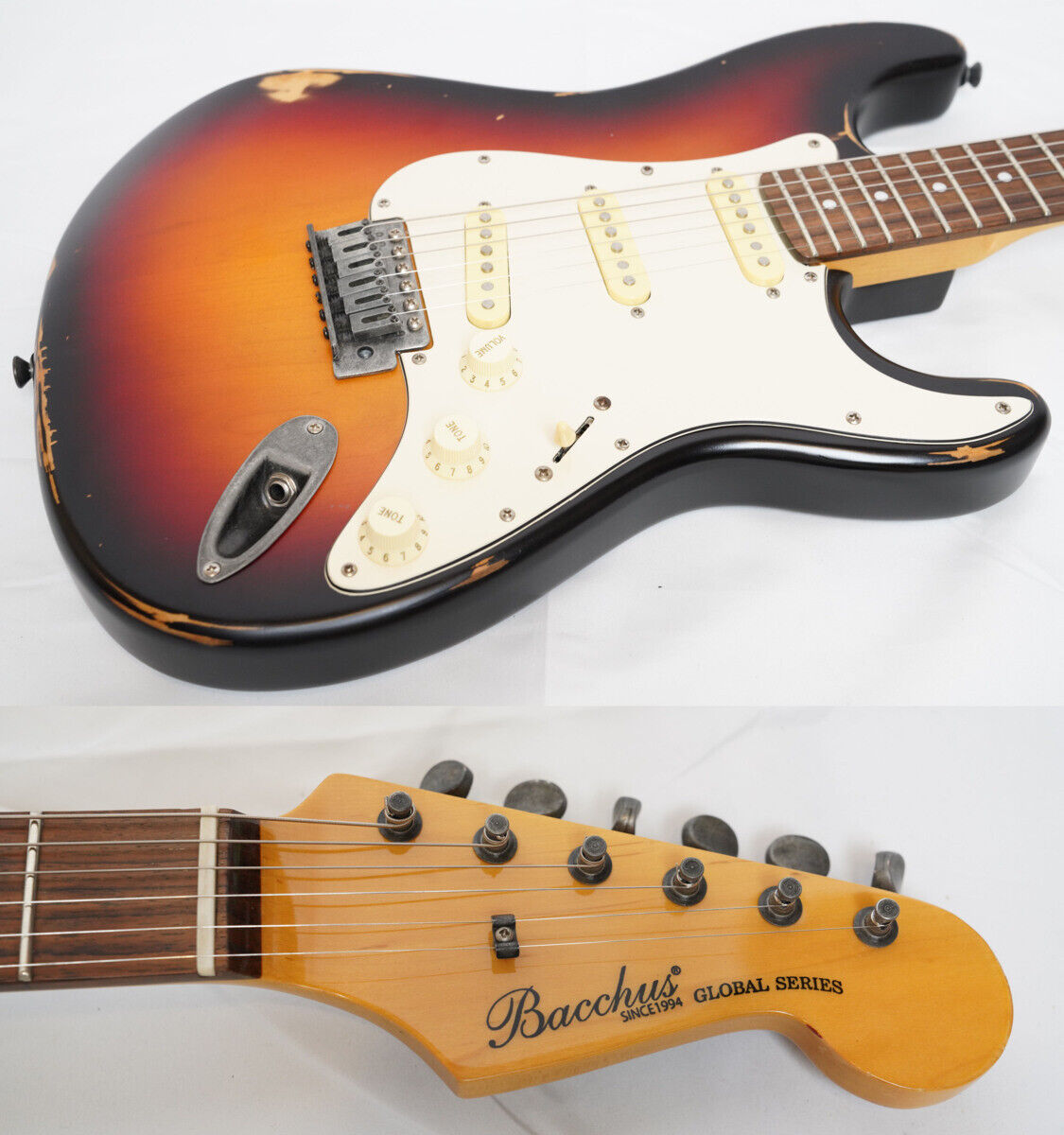Bacchus Bst-50Re 3Ts Hard Relic Specification Stratocaster Bacchus Bst-50Re 3Ts Hard Relic Specification Stratocaster